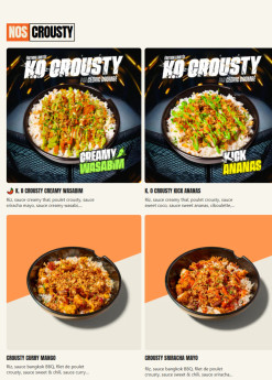 Menu Pitaya - Crousty