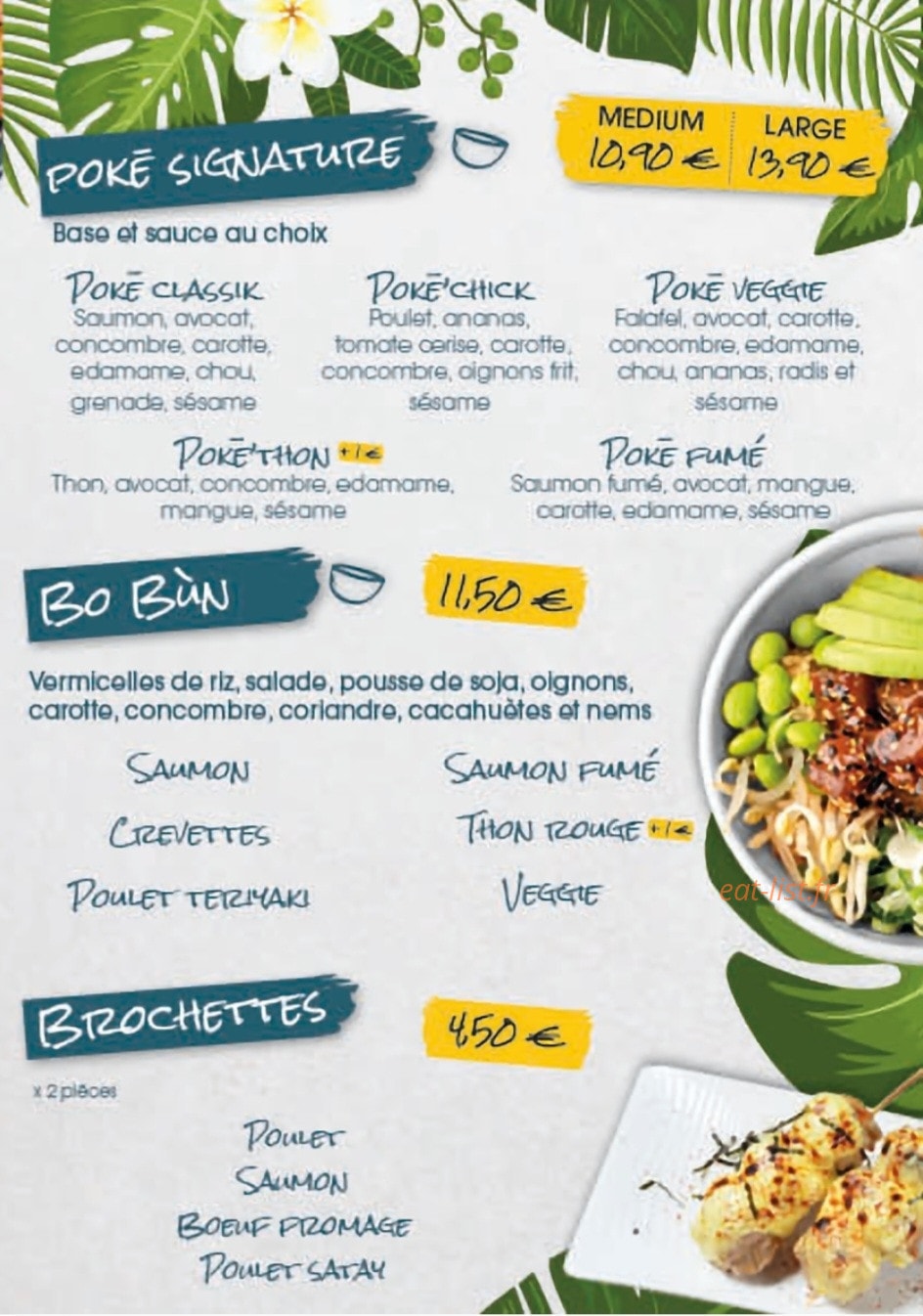 Aloha — carte page 4