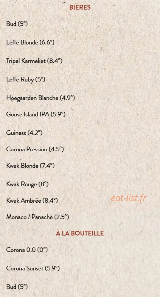 Au Bureau — carte page 12