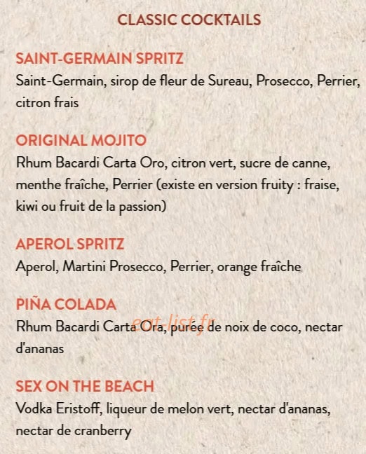 Au Bureau — carte page 10