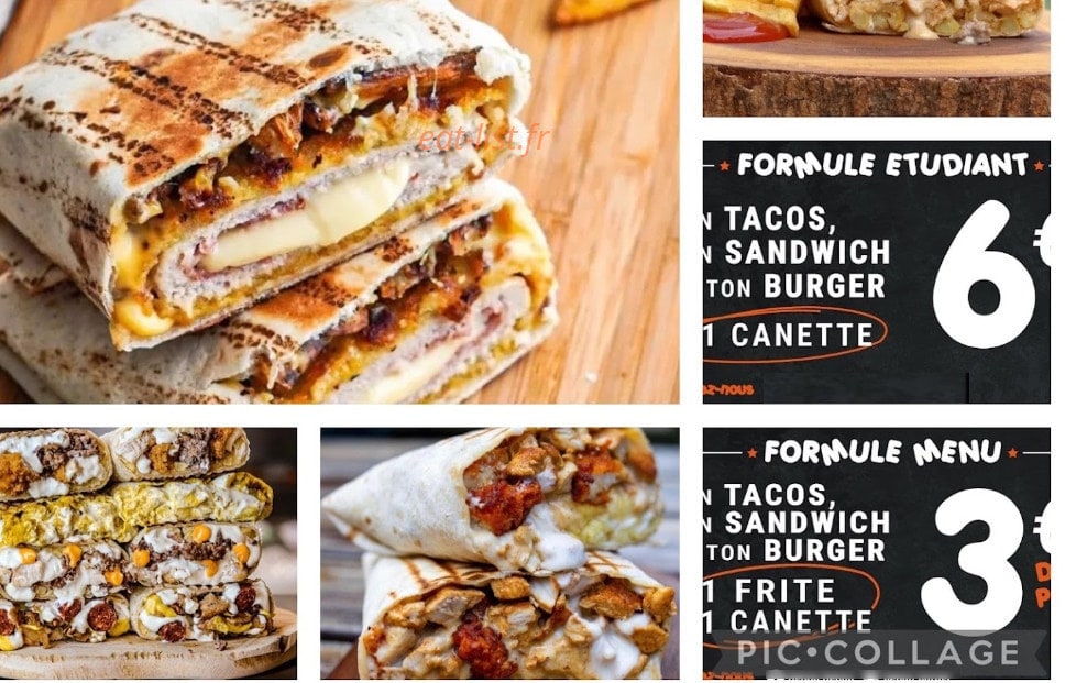 Bebop Burger — carte page 3