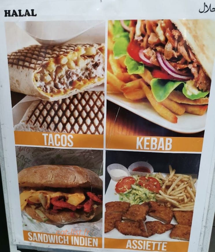 Bourg Fried Chicken — carte page 1