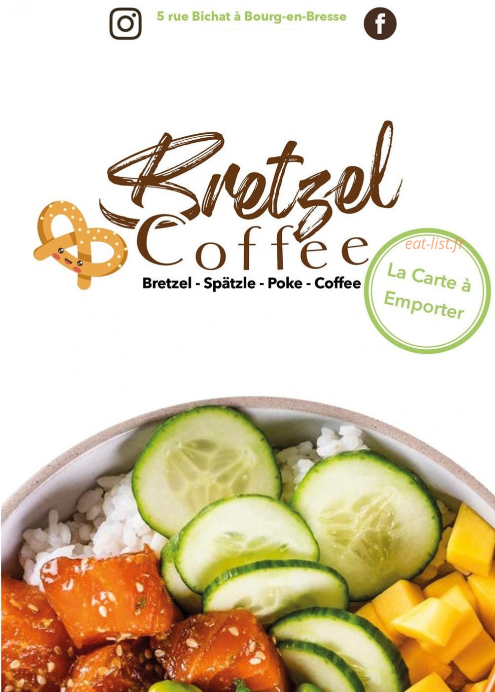 Bretzel Coffee — carte page 1