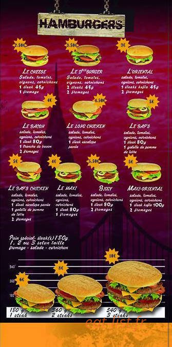 DH Burger — carte page 6