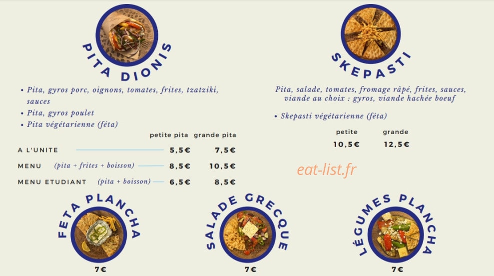 Dionis — carte page 1