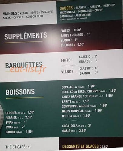 Doner kebab ibo — carte page 2