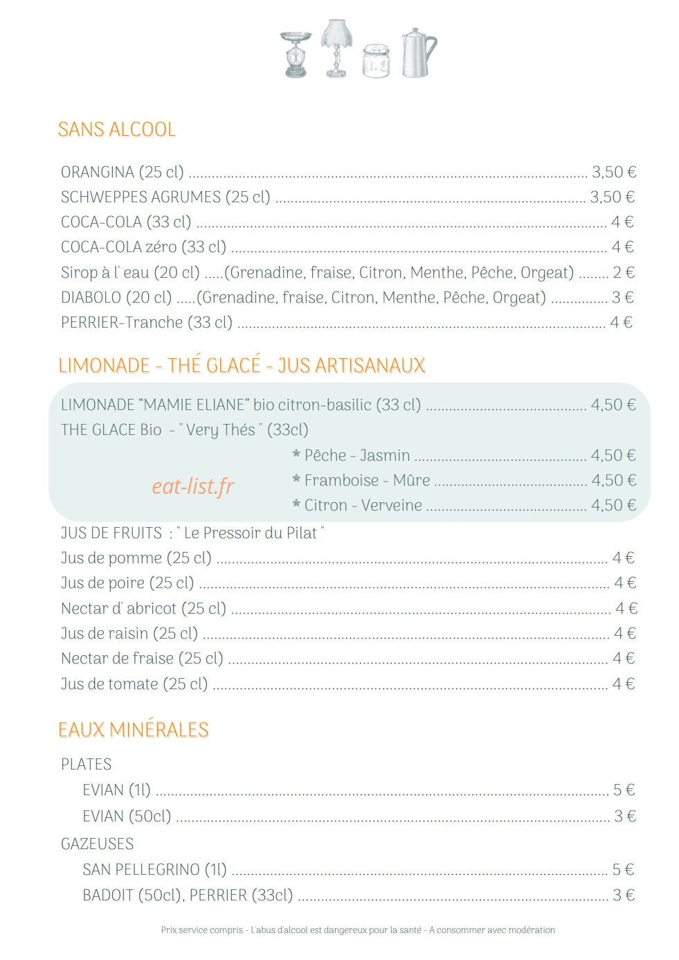 Ici Comme Chez Mémé — carte page 4
