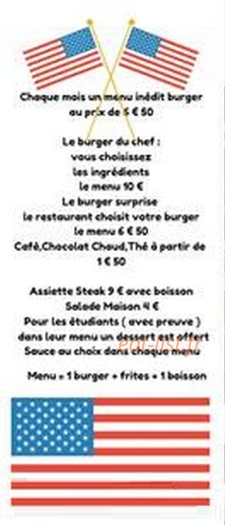 King Family Burger — carte page 5