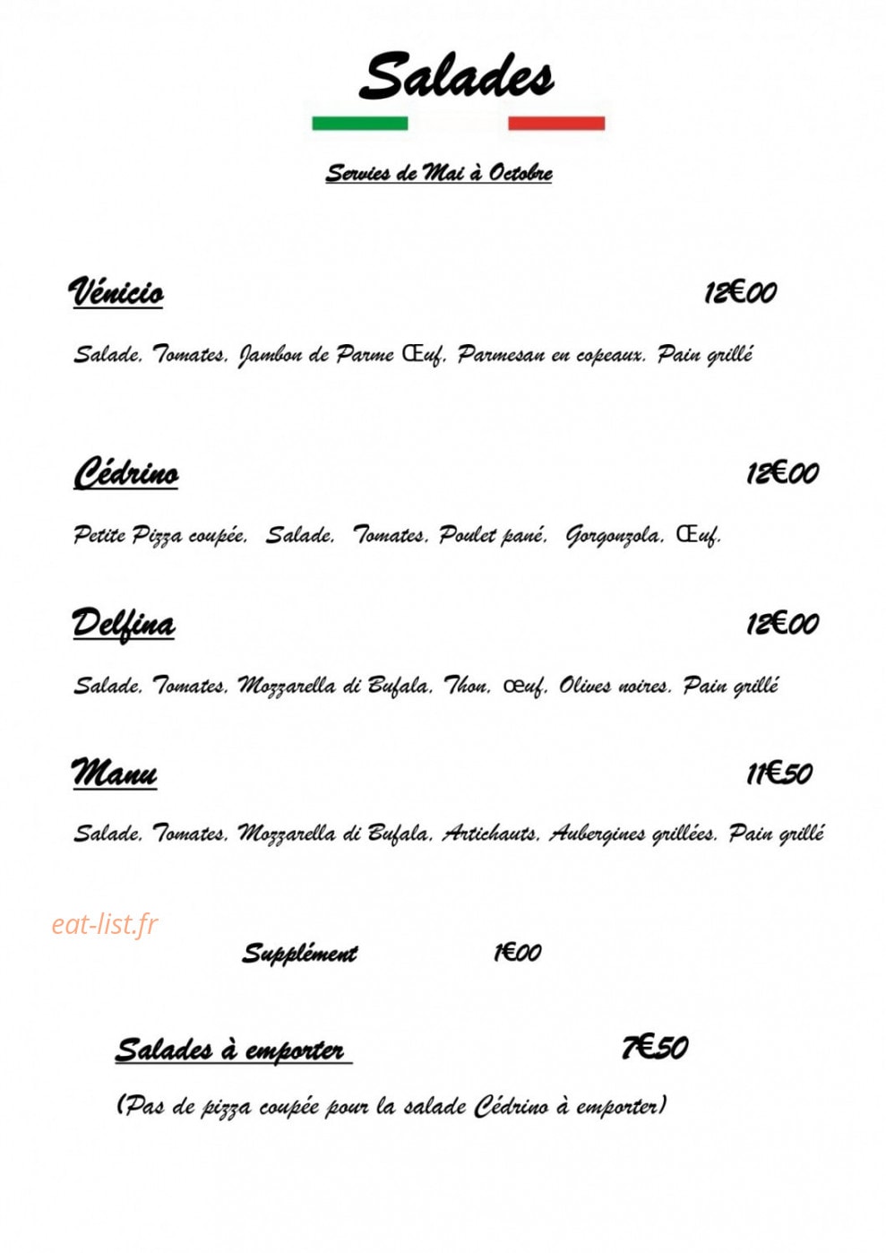 La Casa Mancini — carte page 4