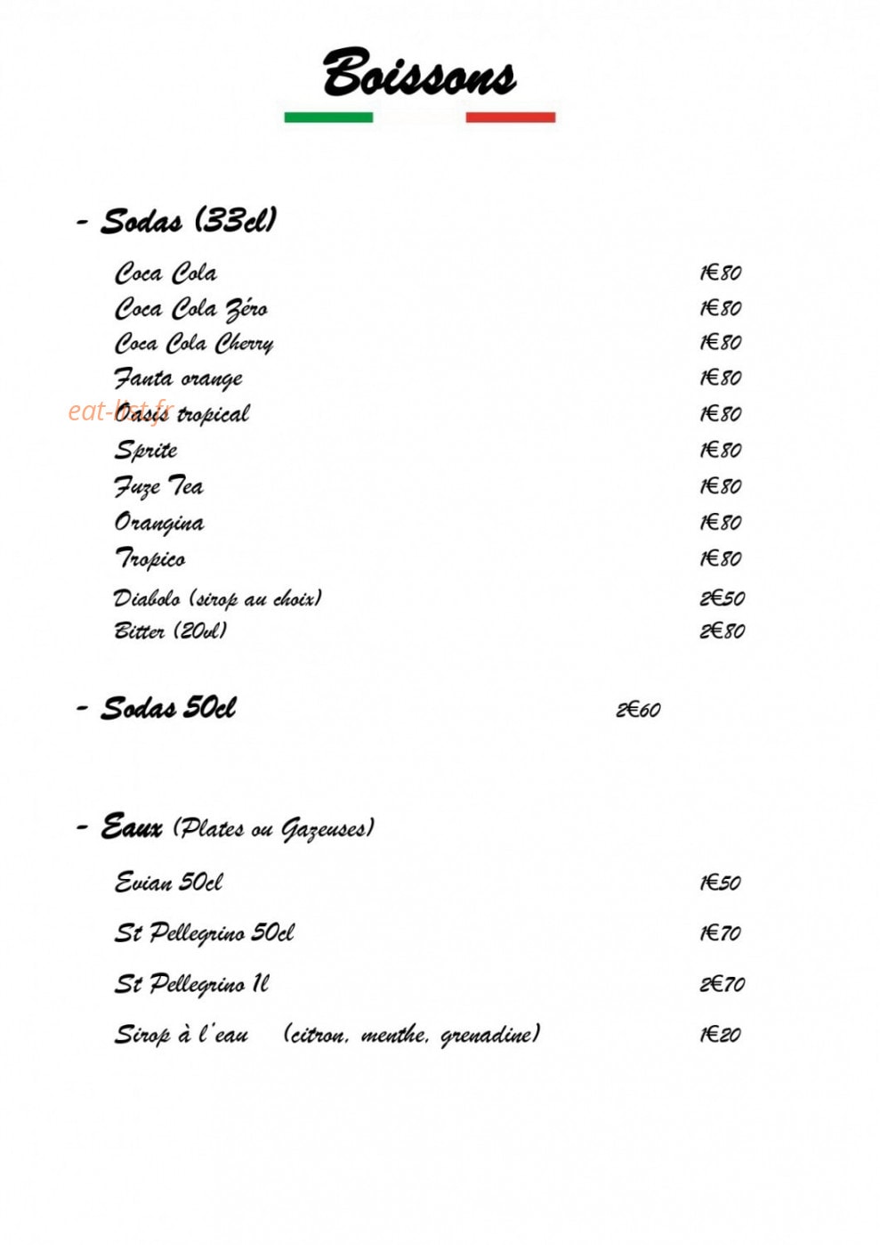 La Casa Mancini — carte page 7