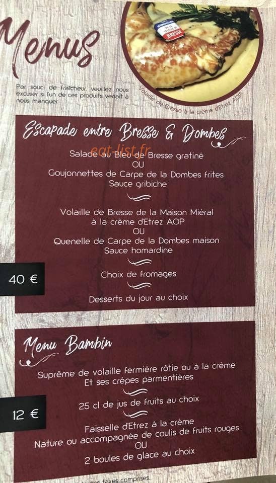 La Table d’Arthur — carte page 4