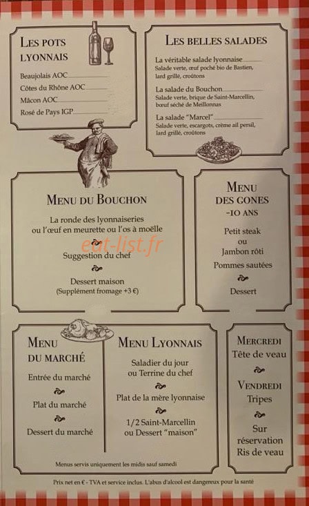 Le Bouchon De La Cave — carte page 2