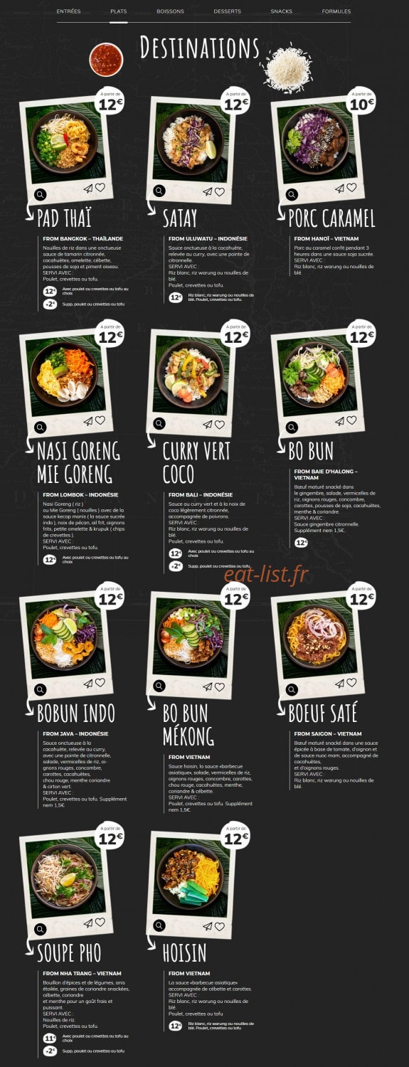 My Little Warung — carte page 2