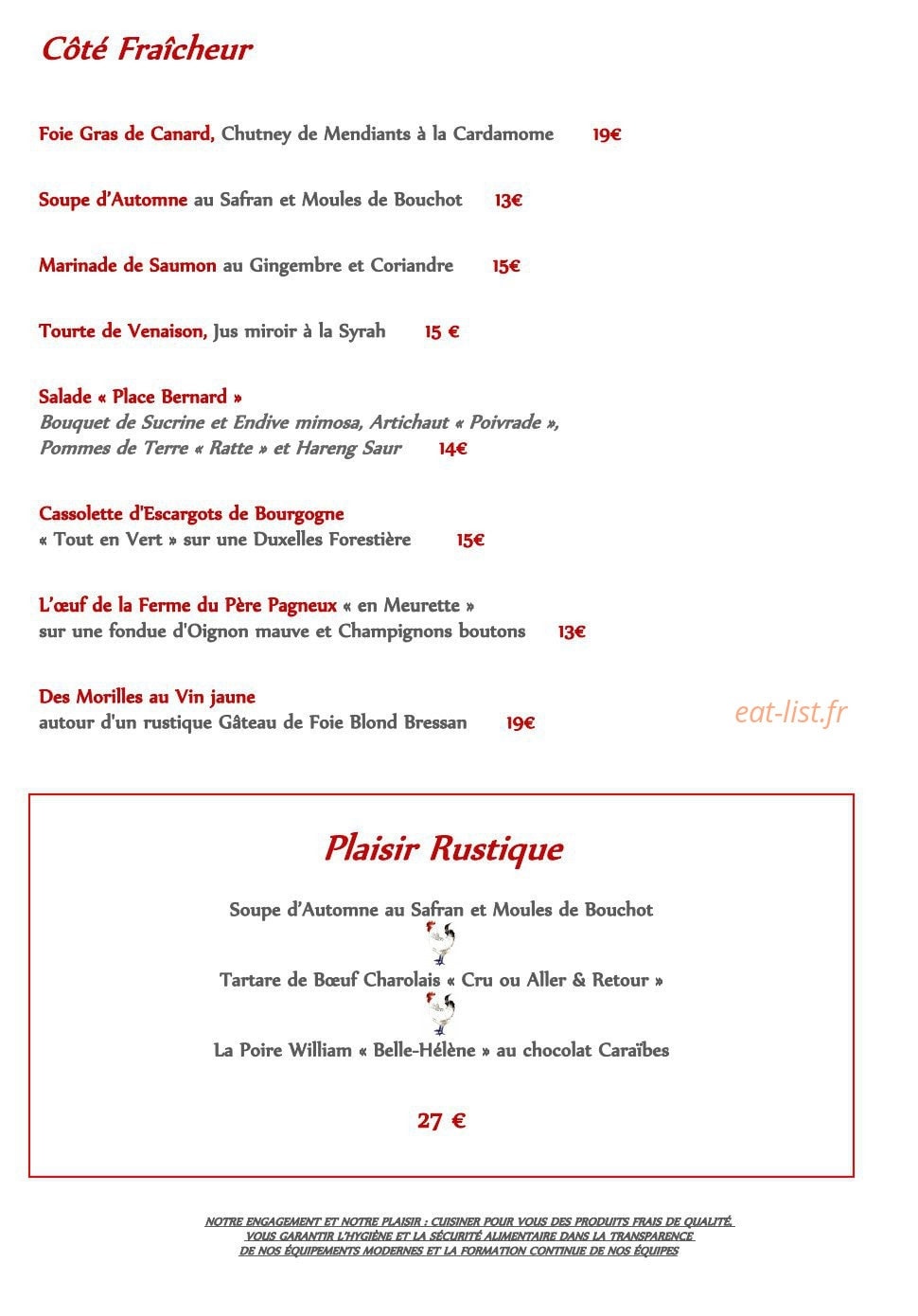 Place Bernard — carte page 1