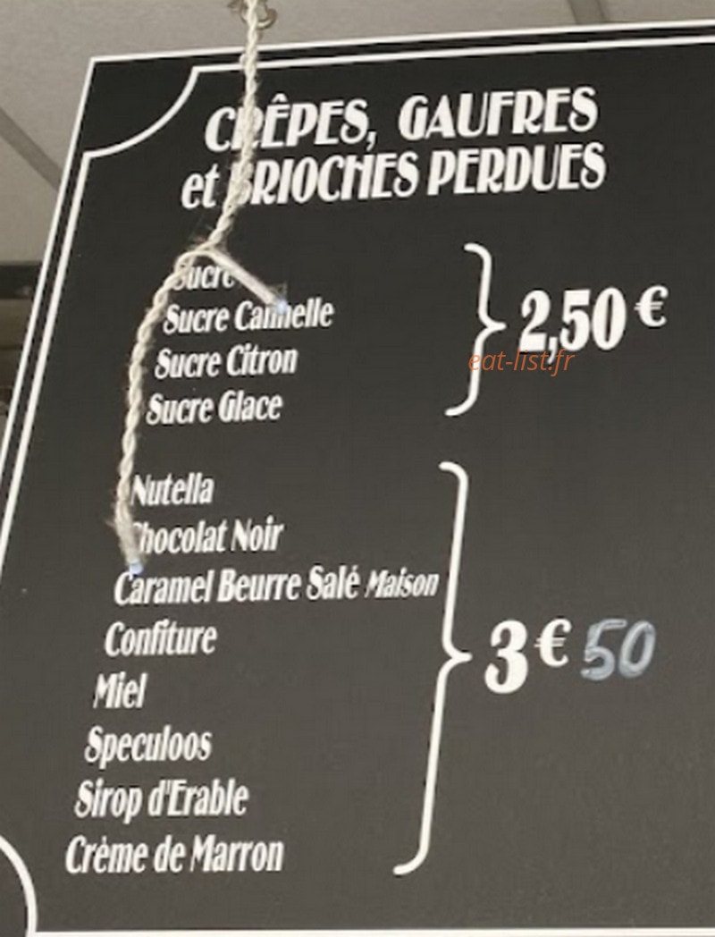 Plaisirs Gourmands — carte page 2