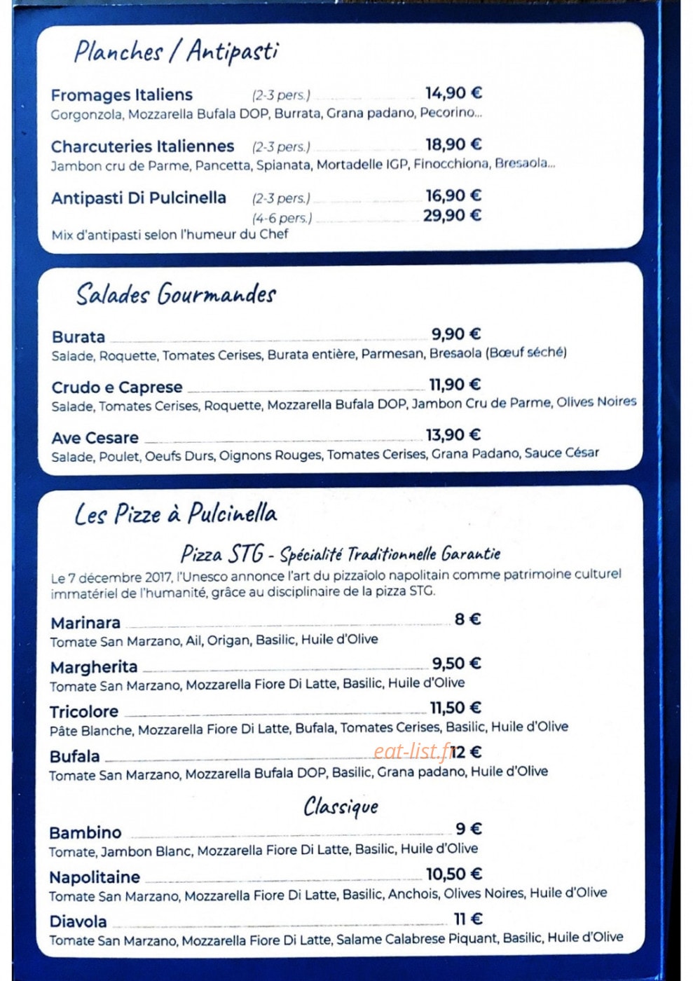 Pulcinella 01 — carte page 1