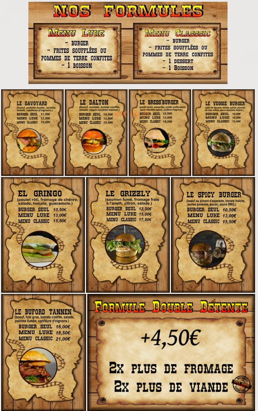 Rods Coffee — carte page 1