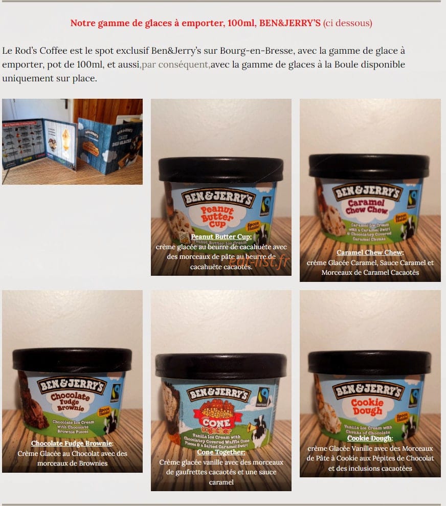 Rods Coffee — carte page 7