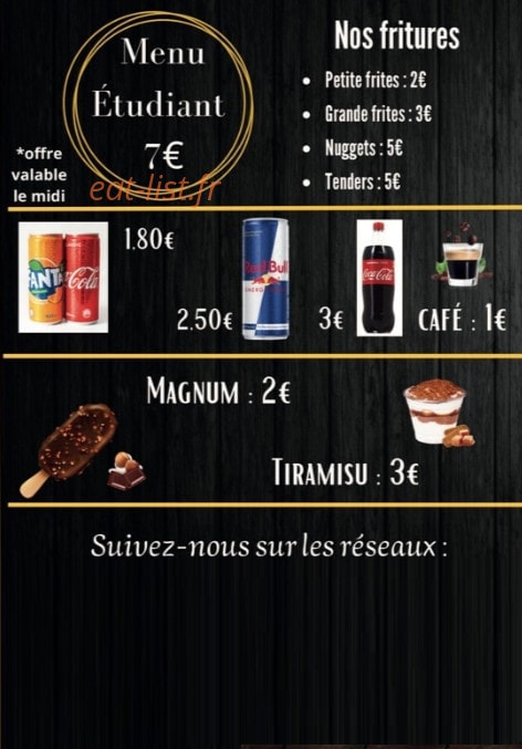 Snack AM — carte page 4