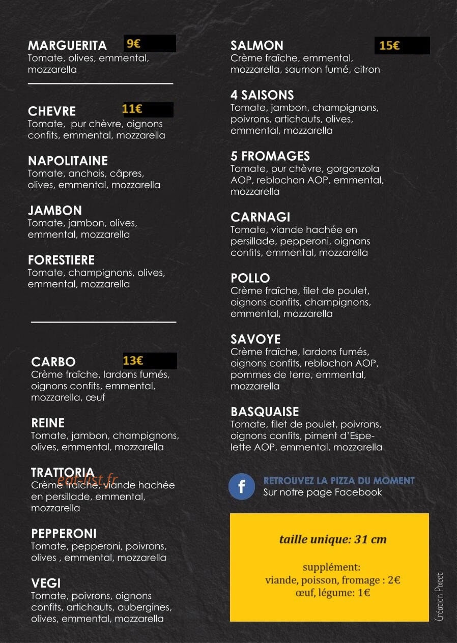 Pizza Di Nonna — carte page 1