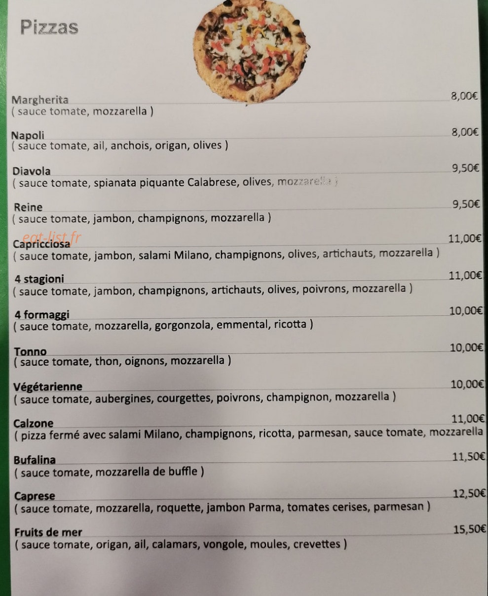 Bella Napoli — carte page 3