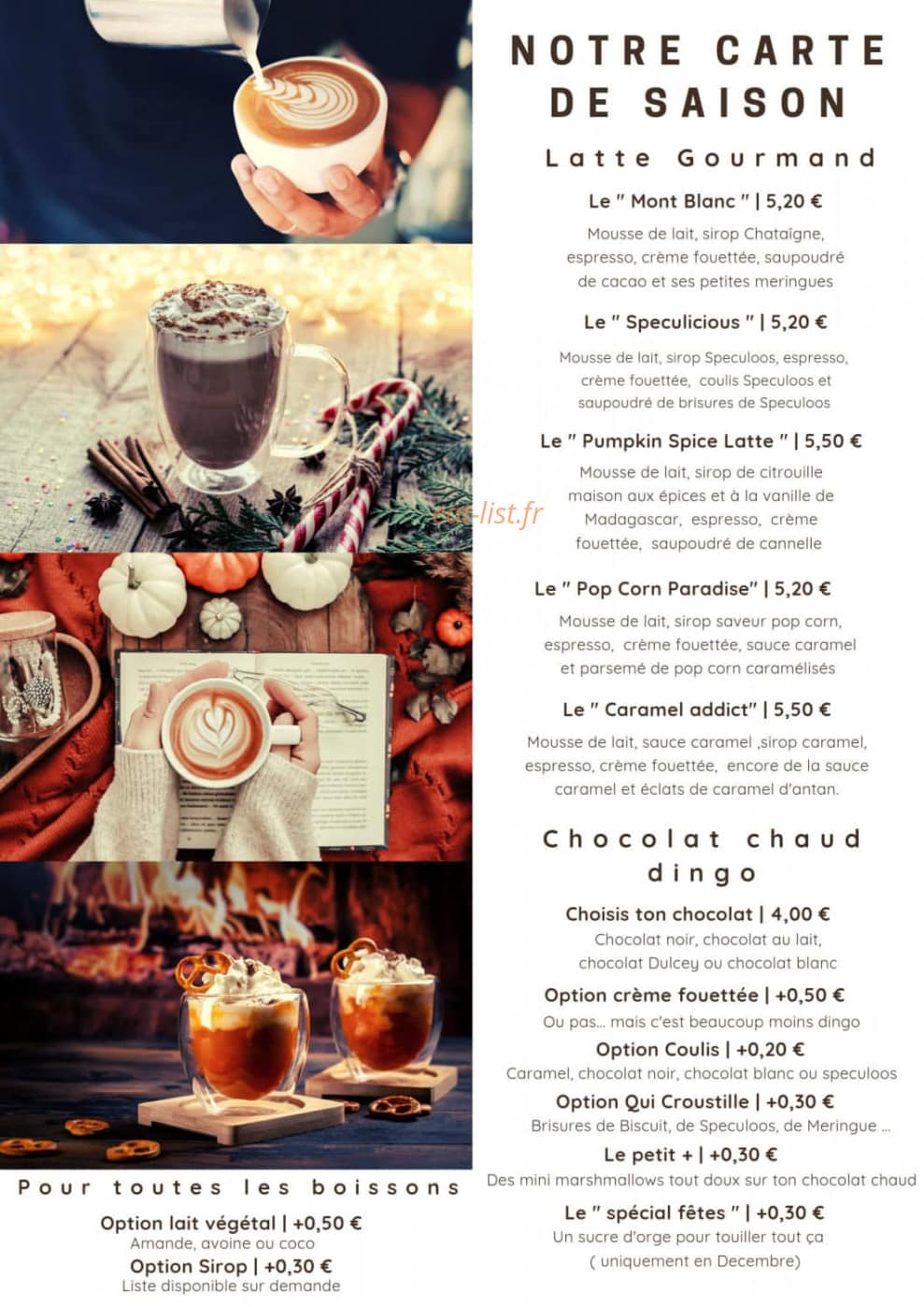 La Petite Jeannine — carte page 2