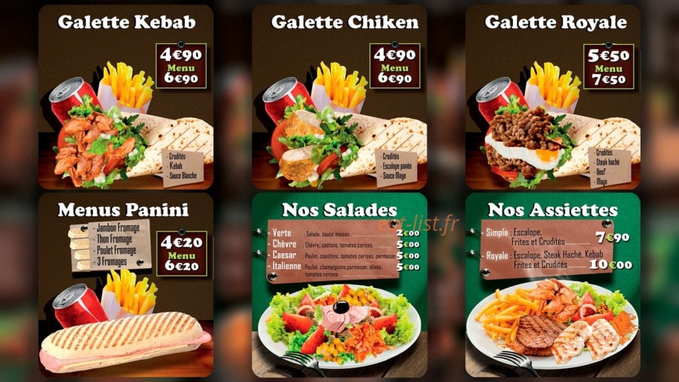 Oyonnax Food — carte page 4