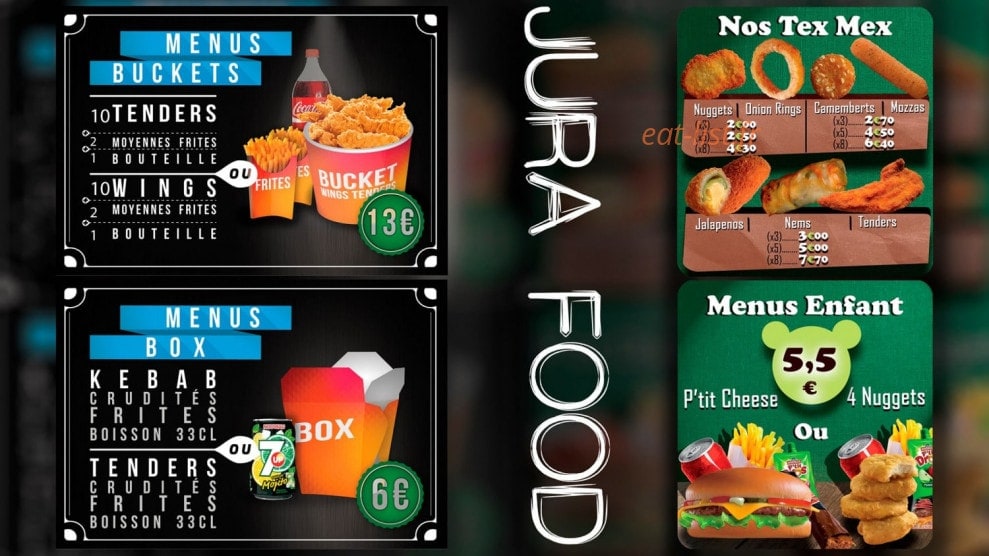 Oyonnax Food — carte page 7