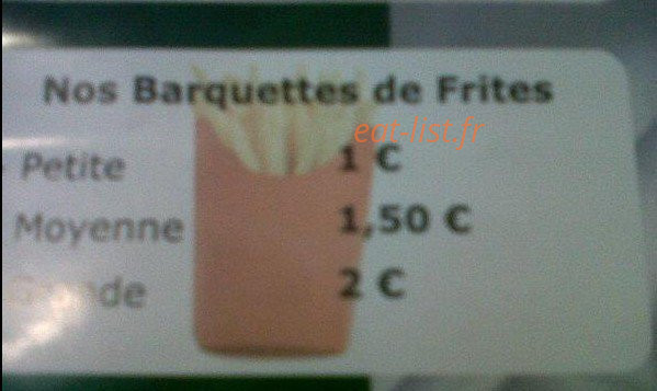 Snack pizzeria du parc — carte page 2