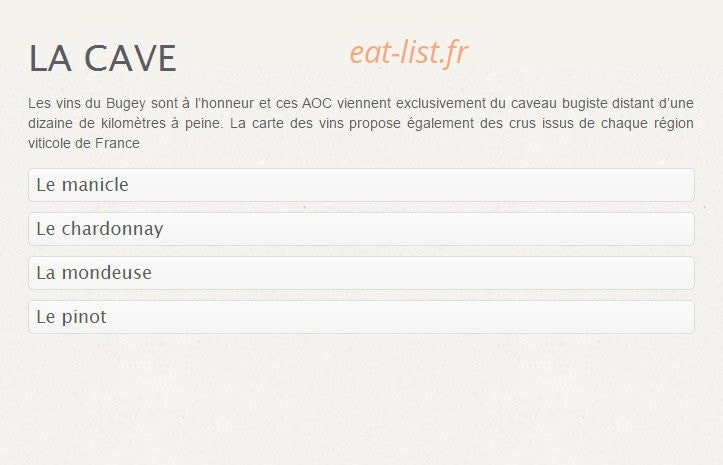Relais Thezillieu — carte page 3