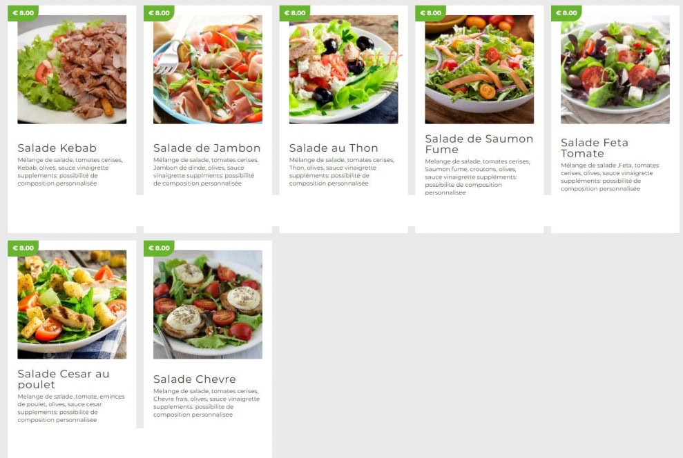 Islafood — carte page 12
