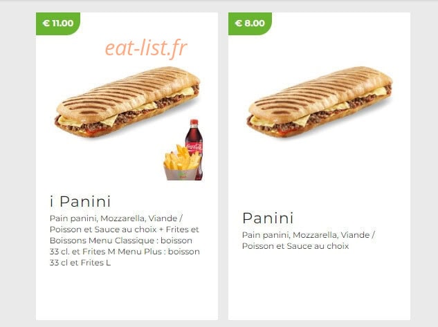 Islafood — carte page 11