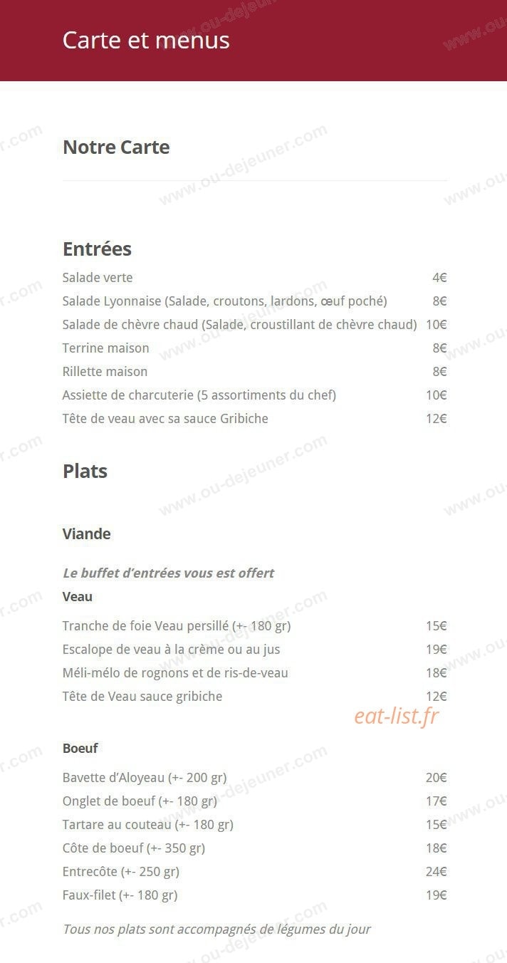 Le Terminus — carte page 1