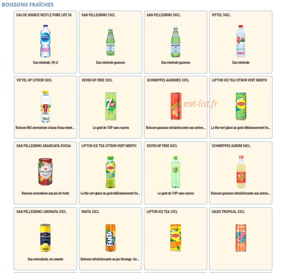 Pomme de Pain — carte page 8