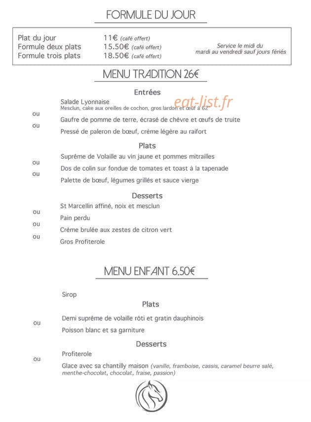Le Cheval Blanc — carte page 3