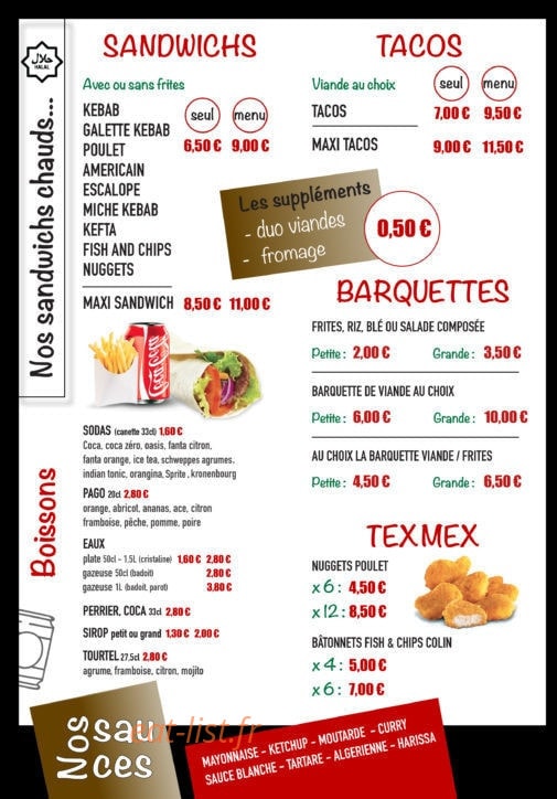 Nes-Resto — carte page 2