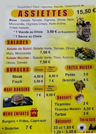 Rayon de Soleil — carte page 2