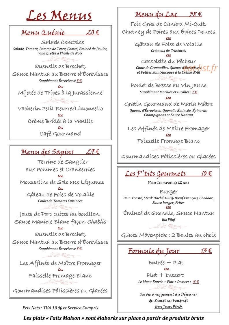 Belle Rive — carte page 3