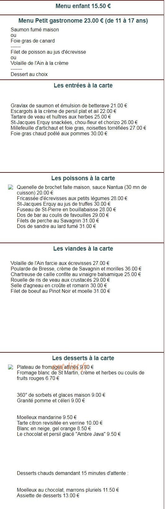 L'Embarcadère — carte page 2