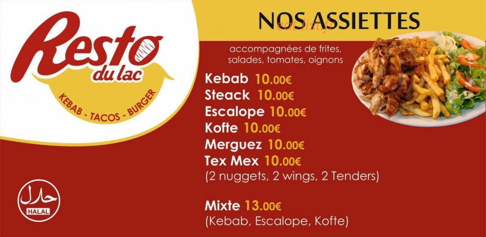 Resto du lac — carte page 9