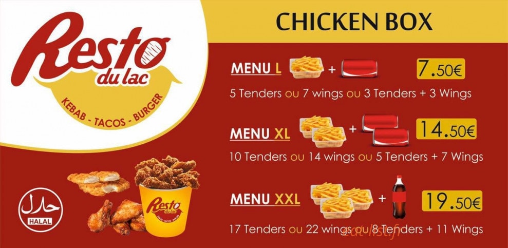 Resto du lac — carte page 7