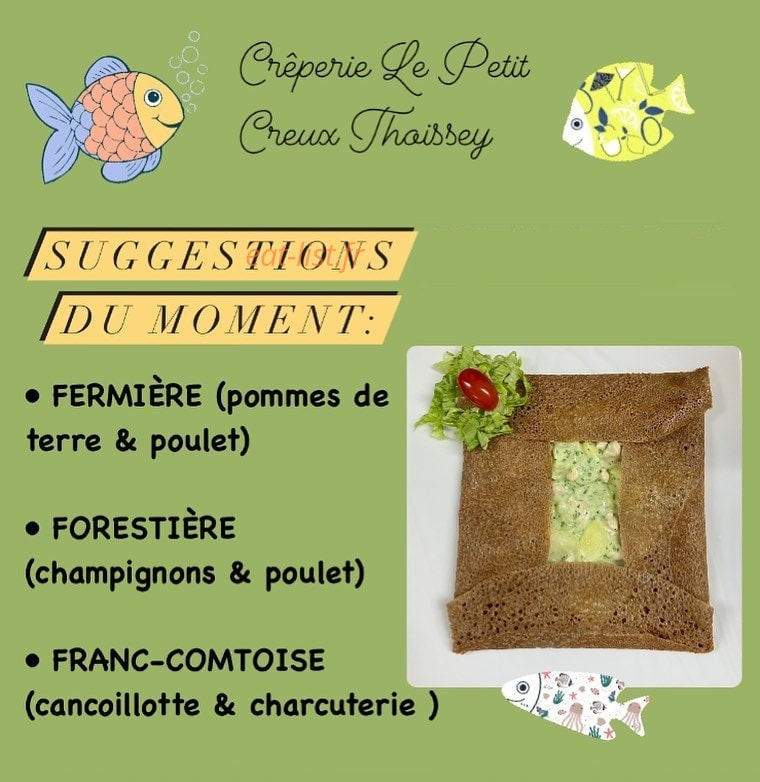 Le Petit Creux — carte page 1