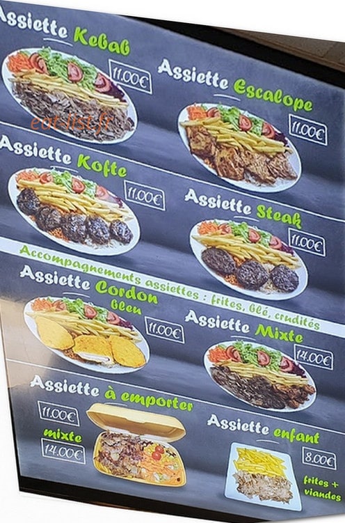 Kebab Ramo — carte page 2