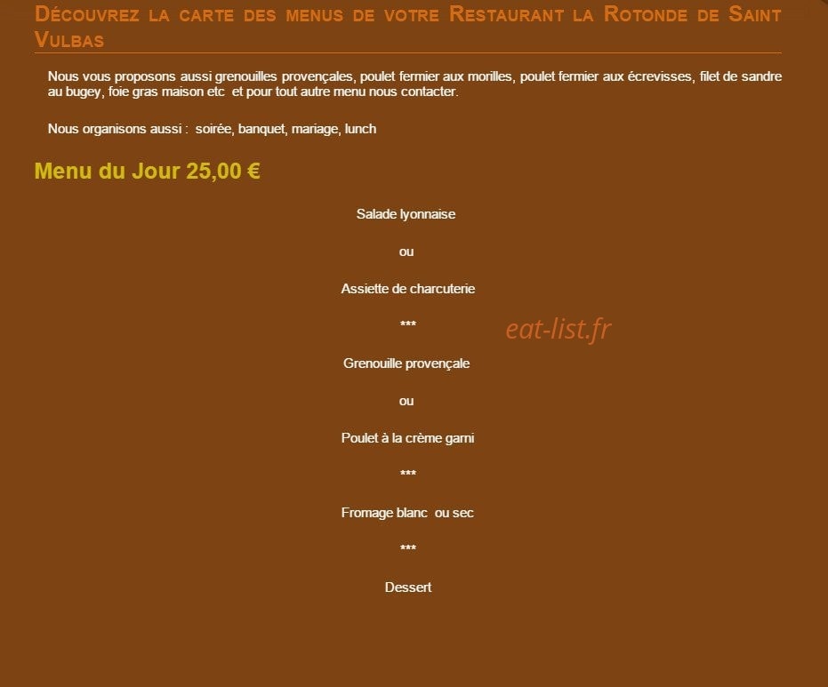 La Rotonde — carte page 1