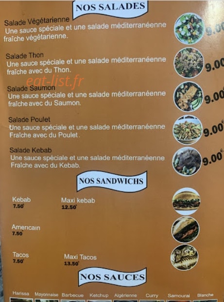 I-food — carte page 4