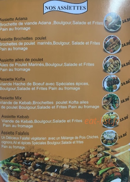 I-food — carte page 2