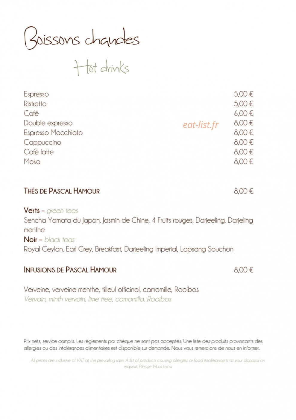 Le Jardin — carte page 12