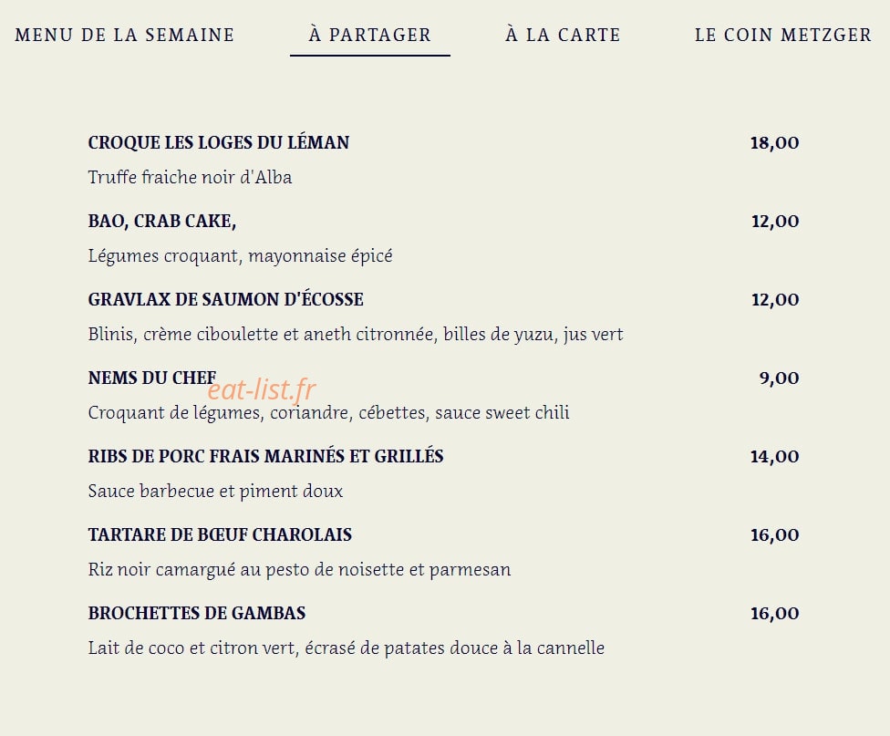 Les Loges du Léman — carte page 2