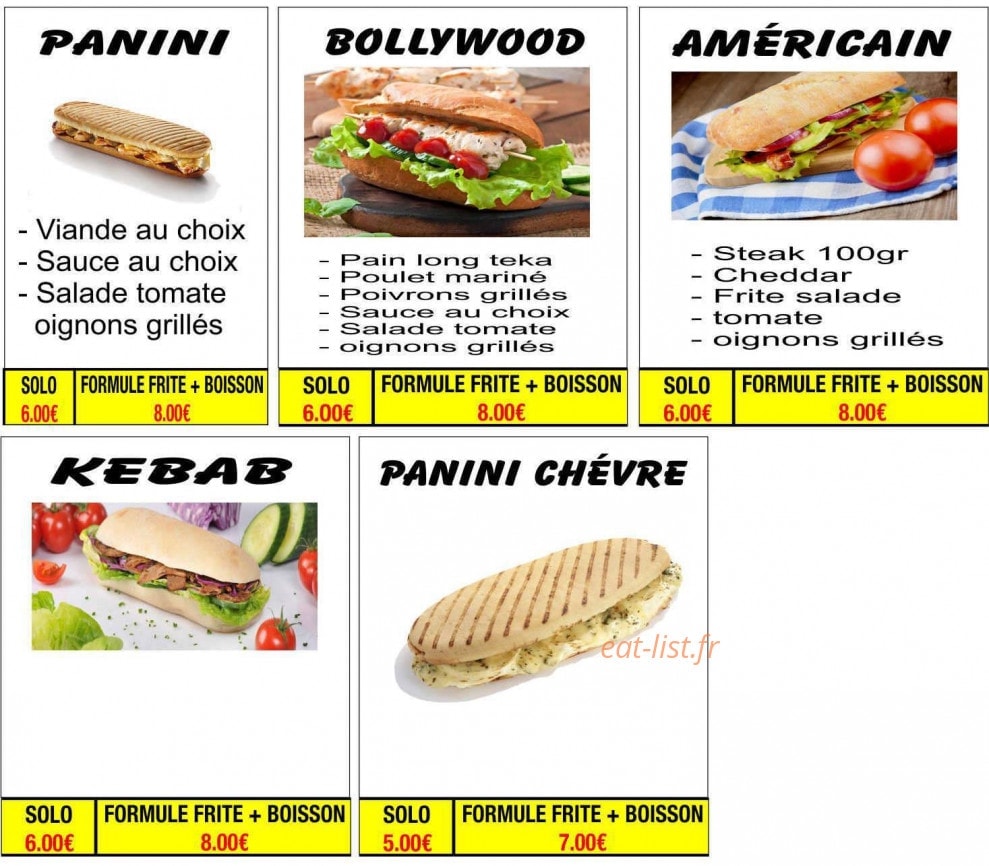 Casa tacos — carte page 2