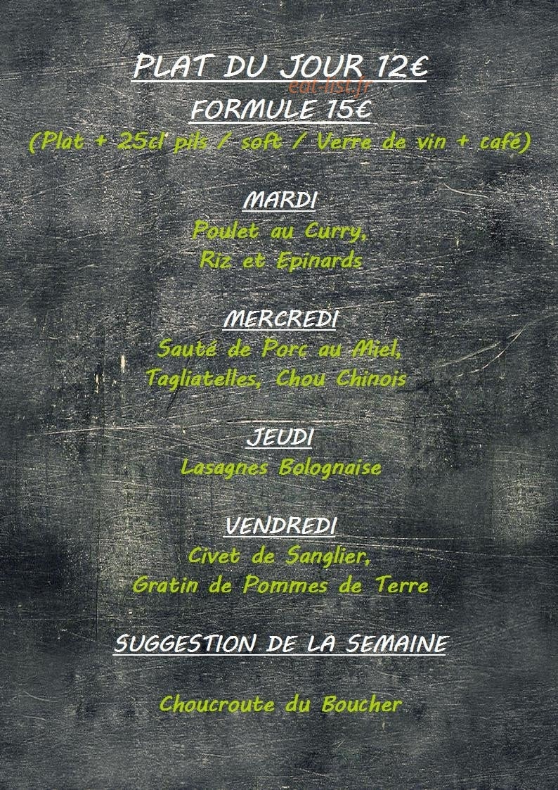 Le Lingot d'Orge — carte page 1